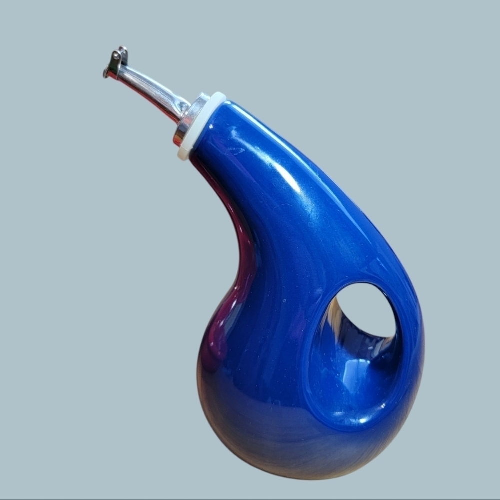 Eggplant Purple Rachel Ray Glaze Olive Oil or Vinegar Dispenser ~ 14 Oz. EVOO